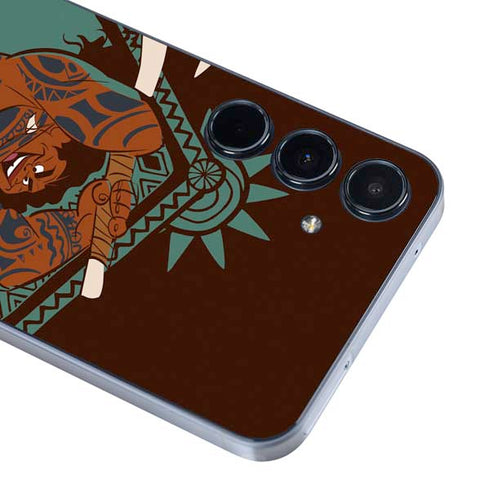 Disney Princess Moana Maui Ready To Fight Galaxy A36 5G Skin