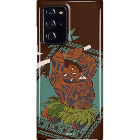 Disney Princess Moana Maui Ready To Fight Galaxy Cases
