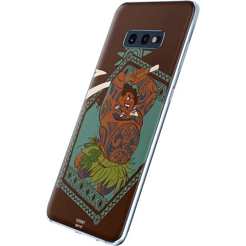 Disney Moana Maui Ready To Fight Galaxy S10e Skin