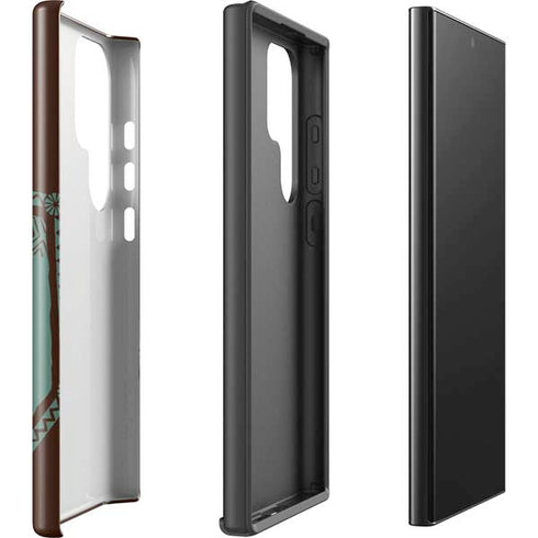 Disney Princess Moana Maui Ready To Fight Galaxy S25 Ultra Impact Case