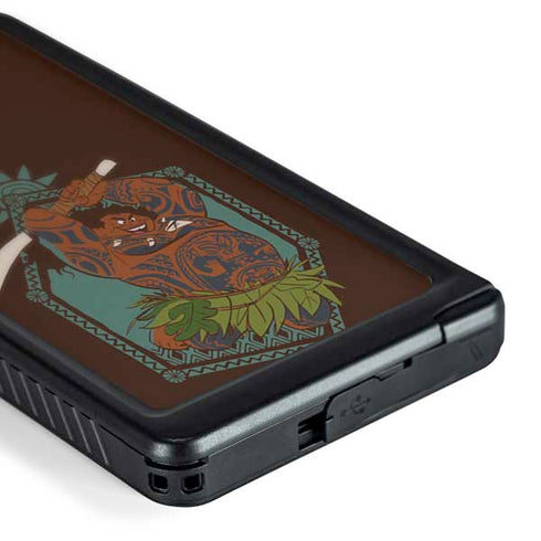 Disney Moana Maui Ready To Fight Galaxy S24 Ultra Waterproof Case