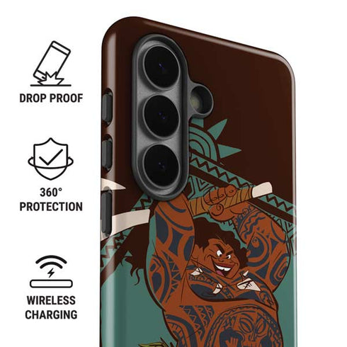 Disney Princess Moana Maui Ready To Fight Galaxy S26 Impact Case
