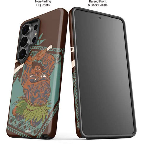 Disney Princess Moana Maui Ready To Fight Galaxy S26 Ultra Impact Case