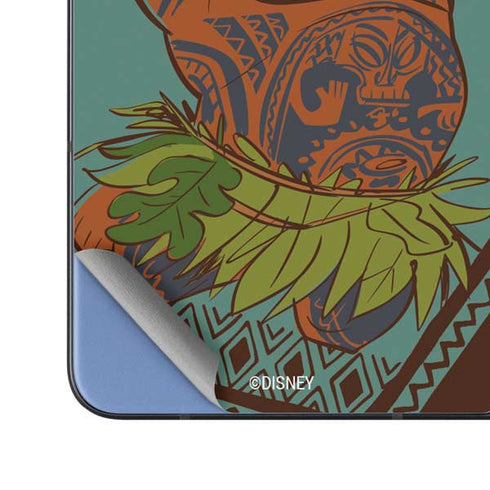 Disney Moana Maui Ready To Fight Galaxy Z Fold5 5G Skin