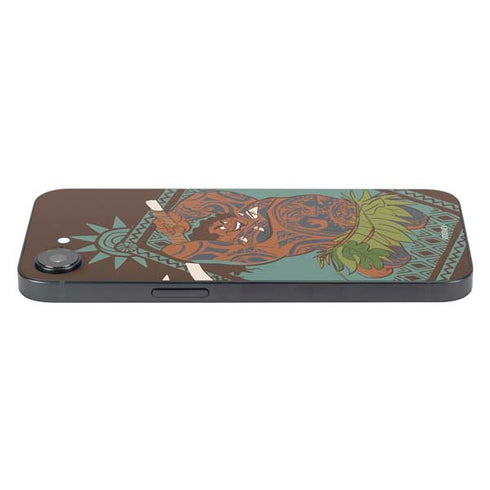 Disney Princess Moana Maui Ready To Fight iPhone 16e Skin
