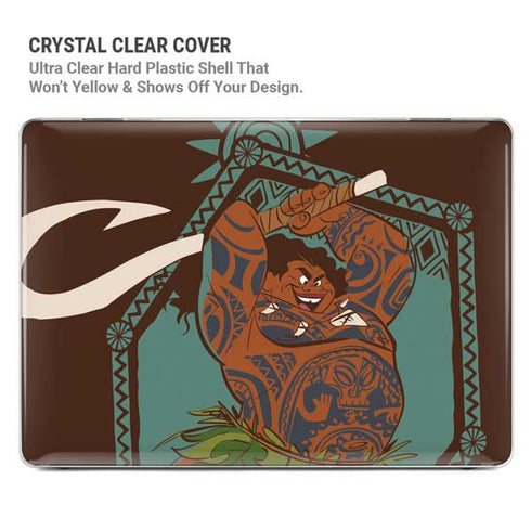 Disney Princess Moana Maui Ready To Fight MacBook Pro 14in (2021-24) Case plus Skin