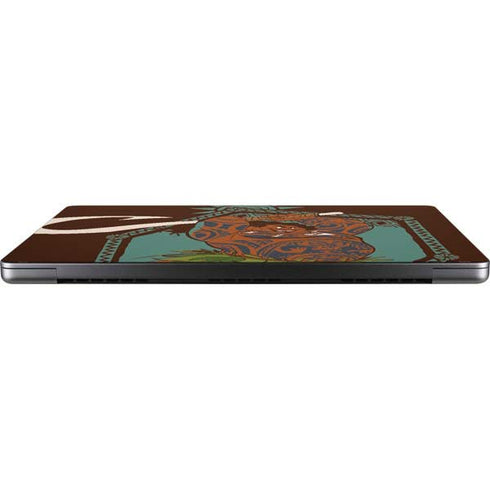 Disney Princess Moana Maui Ready To Fight Apple MacBook Pro 14-inch Skin