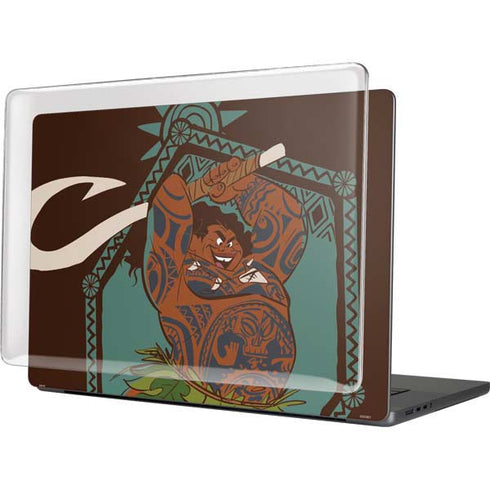 Disney Princess Moana Maui Ready To Fight MacBook Cases