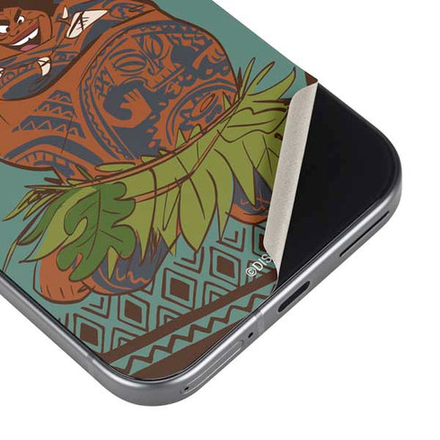 Disney Princess Moana Maui Ready To Fight Pixel 9 Pro XL Skin