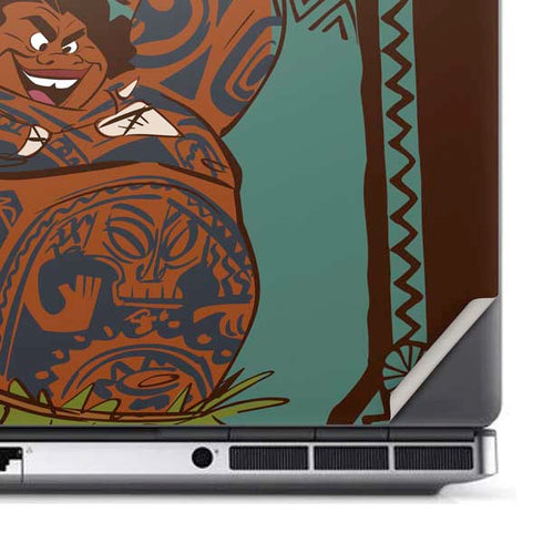 Disney Moana Maui Ready To Fight Dell Precision Skin