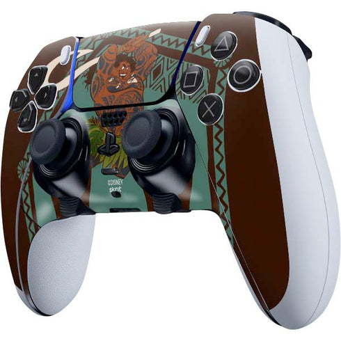 Disney Moana Maui Ready To Fight PS5 DualSense Edge Pro Controller Skin