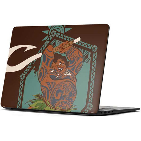 Disney Princess Moana Maui Ready To Fight Surface Laptop 7 15in Skin