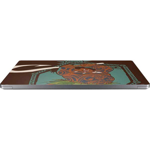 Disney Princess Moana Maui Ready To Fight Laptop Skins