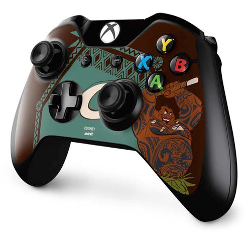 Disney Moana Maui Ready To Fight Xbox One Controller Skin