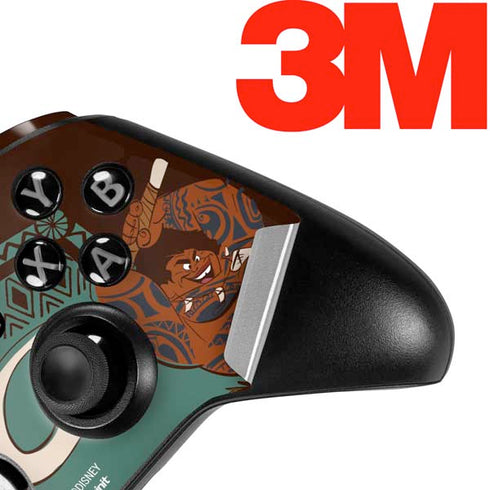 Disney Moana Maui Ready To Fight Xbox One Elite Controller Skin