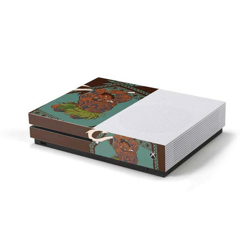 Disney Moana Maui Ready To Fight Xbox One S Console Skin