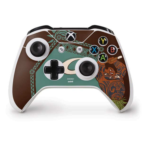 Disney Moana Maui Ready To Fight Xbox One S Controller Skin