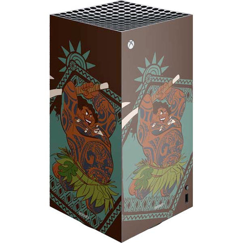 Disney Princess Moana Maui Ready To Fight Xbox Series X Skins