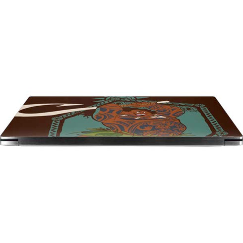 Disney Princess Moana Maui Ready To Fight Dell XPS Skin