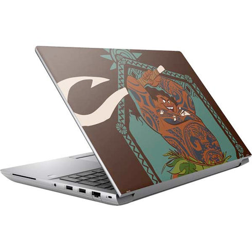 Disney Moana Maui Ready To Fight HP ZBook Fury 16 G10 Skin