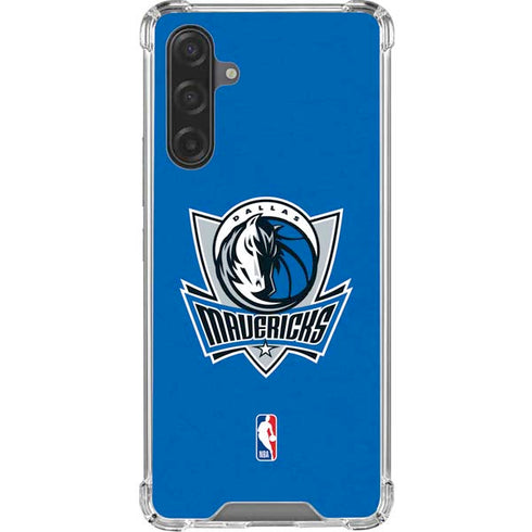 NBA Dallas Mavericks Distressed Galaxy A17 Clear Case