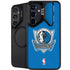 NBA Dallas Mavericks Distressed Galaxy S26 Kickstand Case