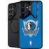 NBA Dallas Mavericks Distressed Galaxy S26 Plus Kickstand Case