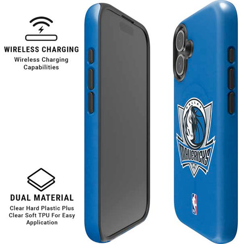 NBA Dallas Mavericks Distressed iPhone 16 Plus Magsafe Impact Case