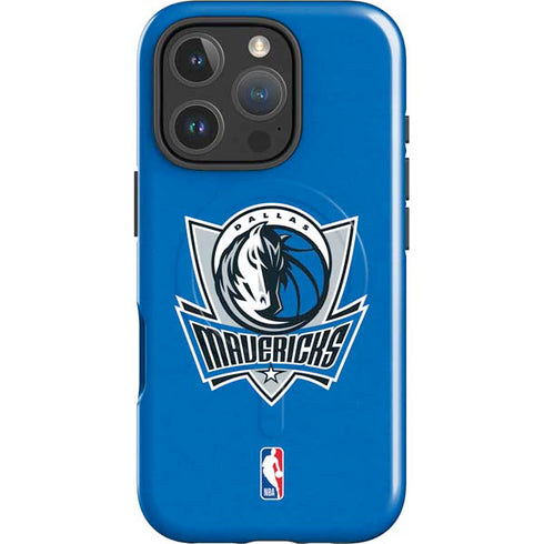 NBA Dallas Mavericks Distressed iPhone 16 Pro Magsafe Impact Case