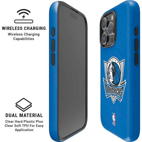 NBA Dallas Mavericks Distressed iPhone 16 Pro Magsafe Impact Case