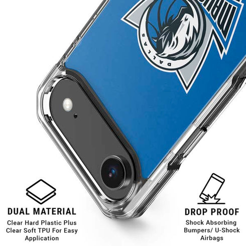 NBA Dallas Mavericks Distressed iPhone 17 Air Clear Case
