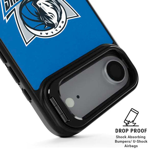 NBA Dallas Mavericks Distressed iPhone 17 Air Kickstand Case