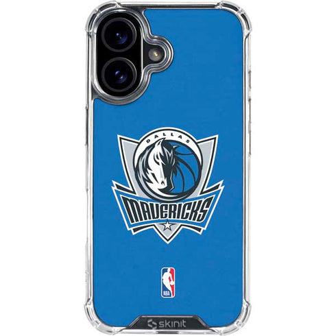 NBA Dallas Mavericks Distressed iPhone 17 Clear Case