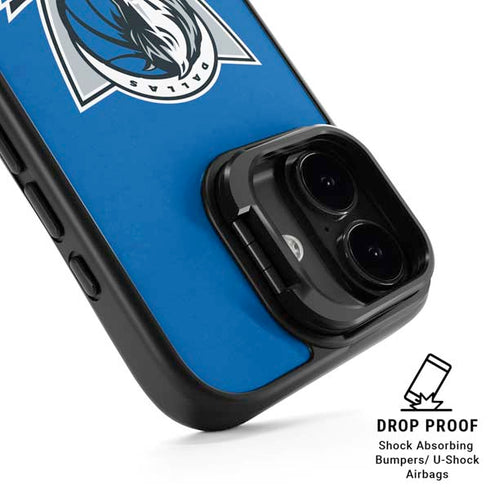 NBA Dallas Mavericks Distressed iPhone 17 Kickstand Case