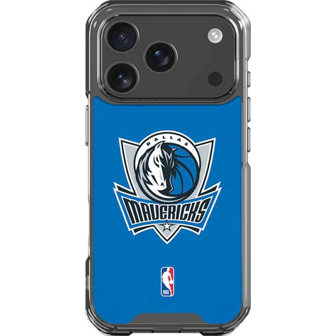 NBA Dallas Mavericks Distressed iPhone 17 Pro Clear Case