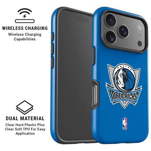 NBA Dallas Mavericks Distressed iPhone 17 Pro Magsafe Impact Case