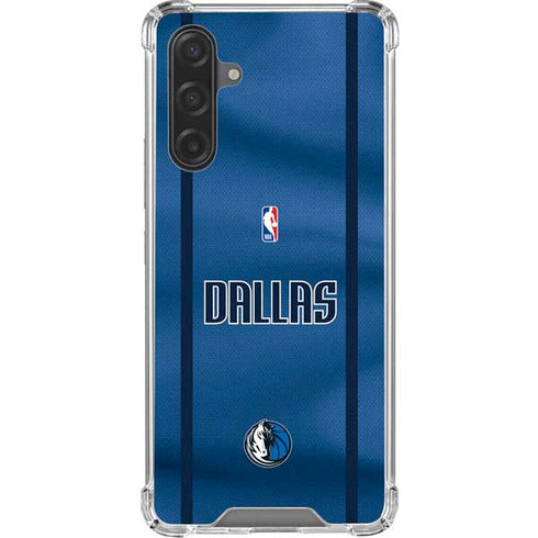 NBA Dallas Mavericks Jersey Galaxy A17 Clear Case