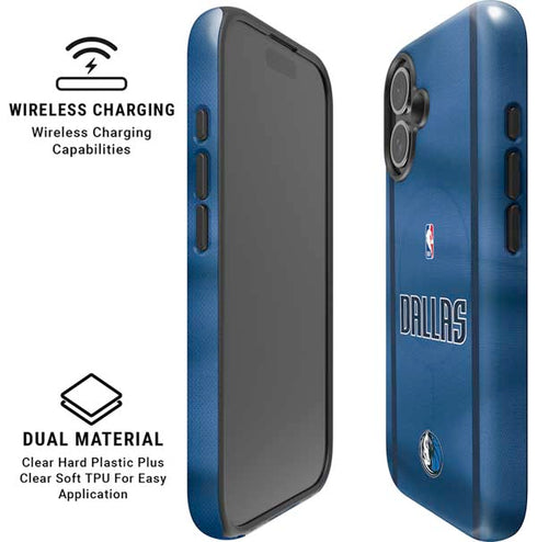 NBA Dallas Mavericks Jersey iPhone 16 Magsafe Impact Case