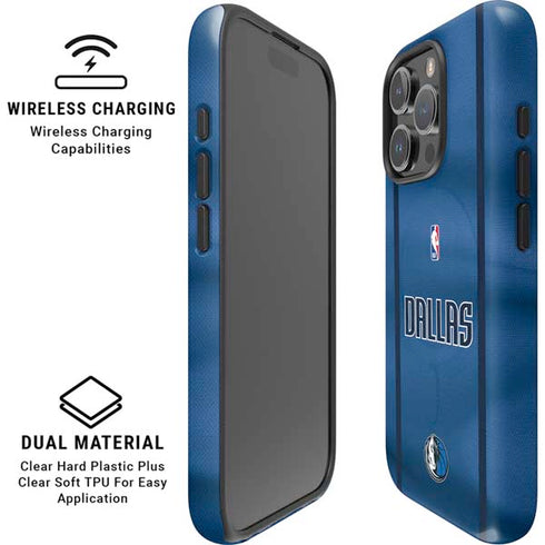 NBA Dallas Mavericks Jersey iPhone 16 Pro Max Magsafe Impact Case