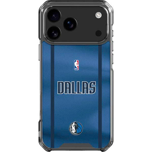 NBA Dallas Mavericks Jersey iPhone 17 Pro Max Clear Case