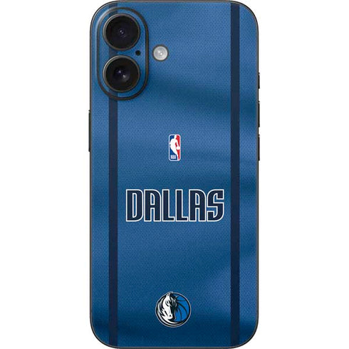 NBA Dallas Mavericks Jersey iPhone 17 Skin