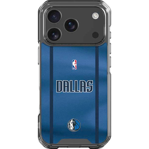 NBA Dallas Mavericks Jersey iPhone 18 Pro Clear Case