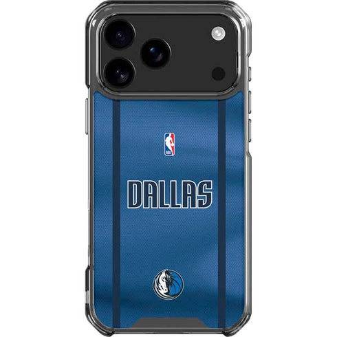 NBA Dallas Mavericks Jersey iPhone 18 Pro Max Clear Case