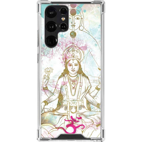 Meditation Galaxy S23 Ultra Clear Case