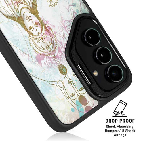 Meditation Galaxy S25 Kickstand Case