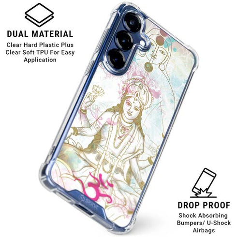 Meditation Galaxy S25 Clear Case