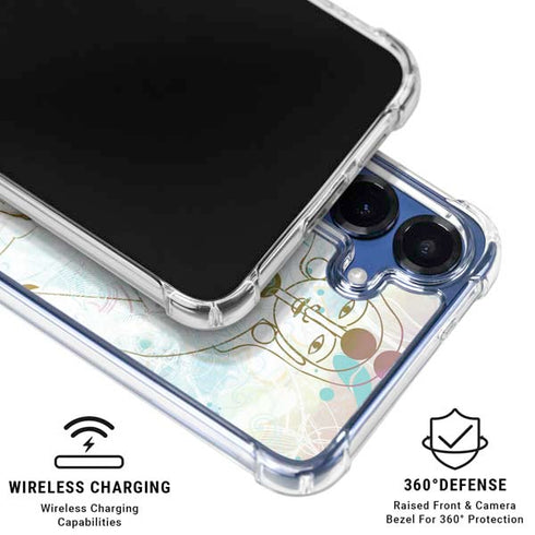 Meditation Galaxy S25 Plus Clear Case