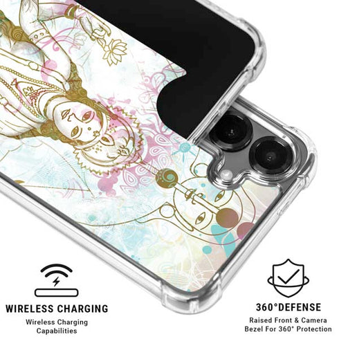 Meditation Galaxy S26 Clear Case