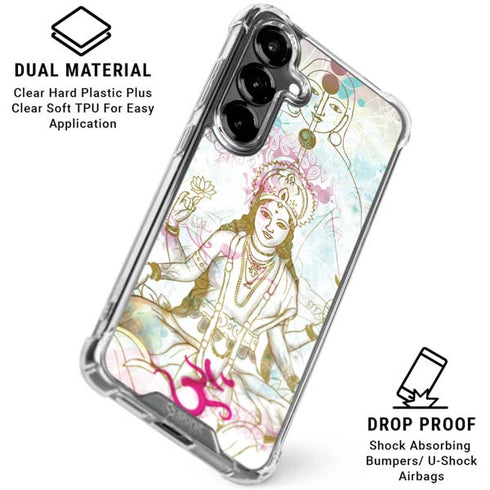 Meditation Galaxy S26 Plus Clear Case