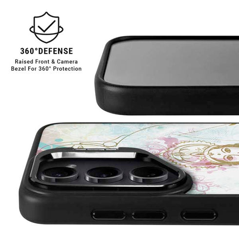 Meditation Galaxy S26 Plus Kickstand Case